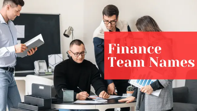 Finance Team Names