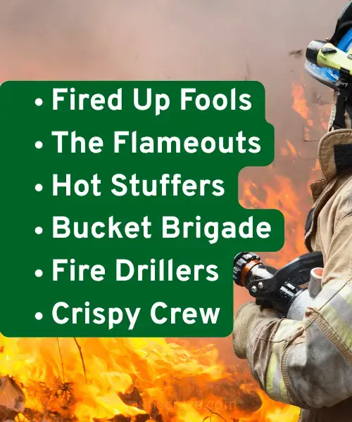 290+ Firefighter Team Names That Burn With Bold Energy 2 Funny Firefighter Team Names