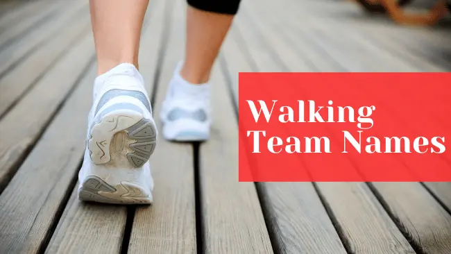 Walking Team Names