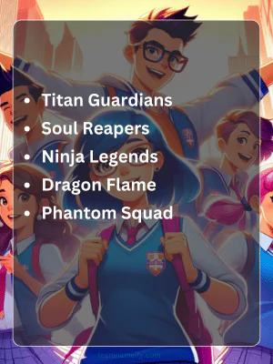Best Anime Team Names (Way Cooler Than Any Other List) 2 Best Anime Team Names