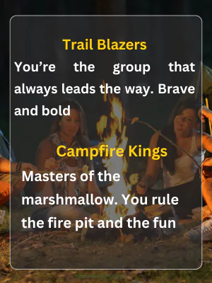 159 Camping Team Names + Vibes (Better Than Boring Lists) 2 Best Camping Team Names