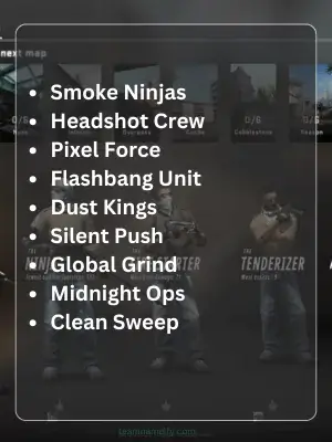 133 Best CSGO Team Names for Every Squad Type (Updated) 2 Best CSGO Team Names