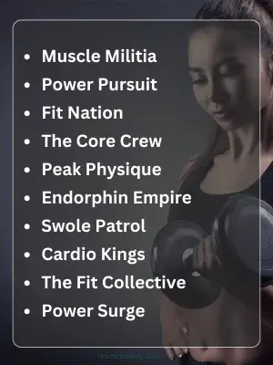 219 Fitness Team Names to Boost Strength and Team Spirit 2 Best Fitness Team Names