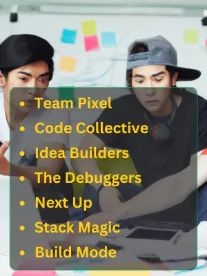 Best Hackathon Team Names