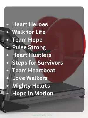 242 Heart Walk Team Names to Inspire Love and Strength 2 Best Heart Walk Team Names
