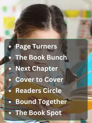 172 Reading Group Names for Every Kind of Book Club 2 Best Reading Group Names