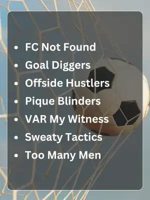 Funny eFootball Team Names