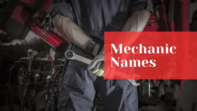 Mechanic Names