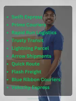 139 Best Courier Names Ideas for Every Business Type 2 Best Courier Names