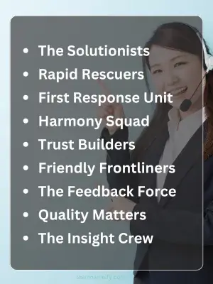 181 Customer Service Team Names - Way Better Than 400+ Lists 2 Best Customer Service Team Names