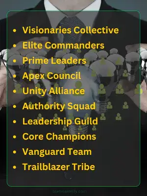 300+ Best Leadership Names (Funny Cool Creative and More) 2 Best Leadership Names