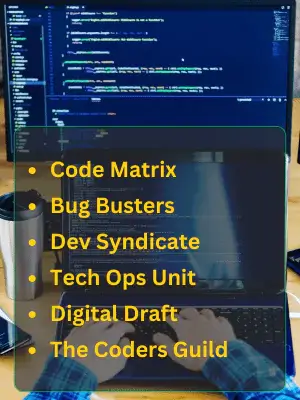 160 Software Developer Team Names You will Want to Steal 2 Best Software Developer Team Names