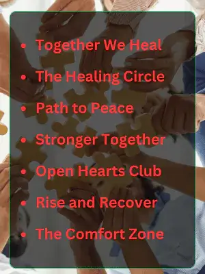 300 Support Group Names That Inspire Connection and Community 2 Best Support Group Names