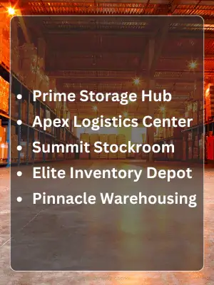 144 Warehouse Names to Inspire Your Business Identity 2 Best Warehouse Names