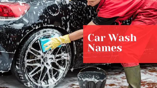 Car Wash Names