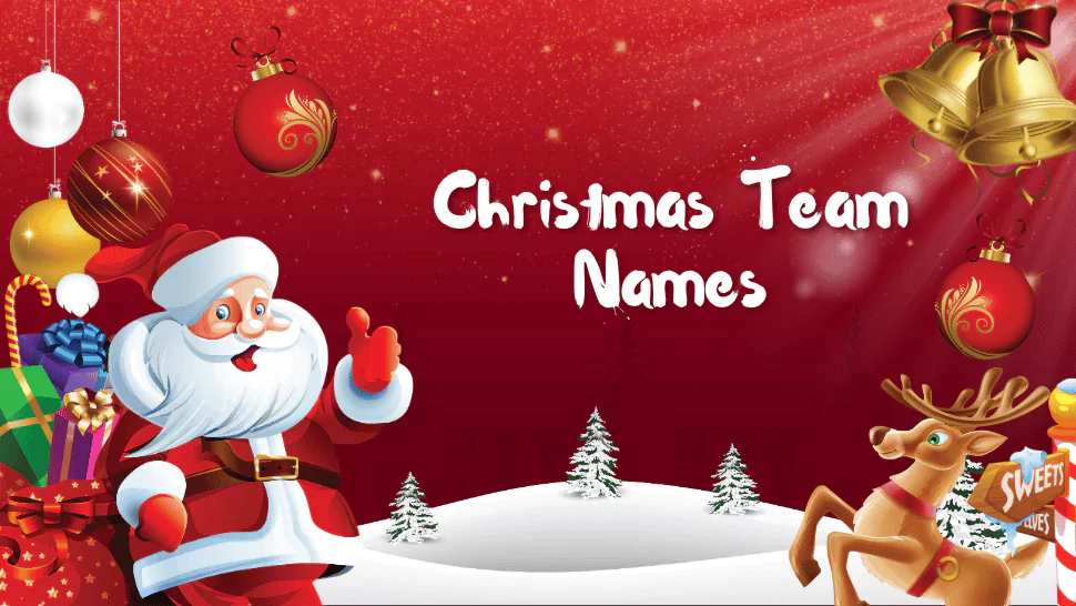 Christmas Team Names