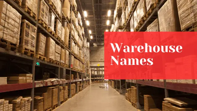 Warehouse Names